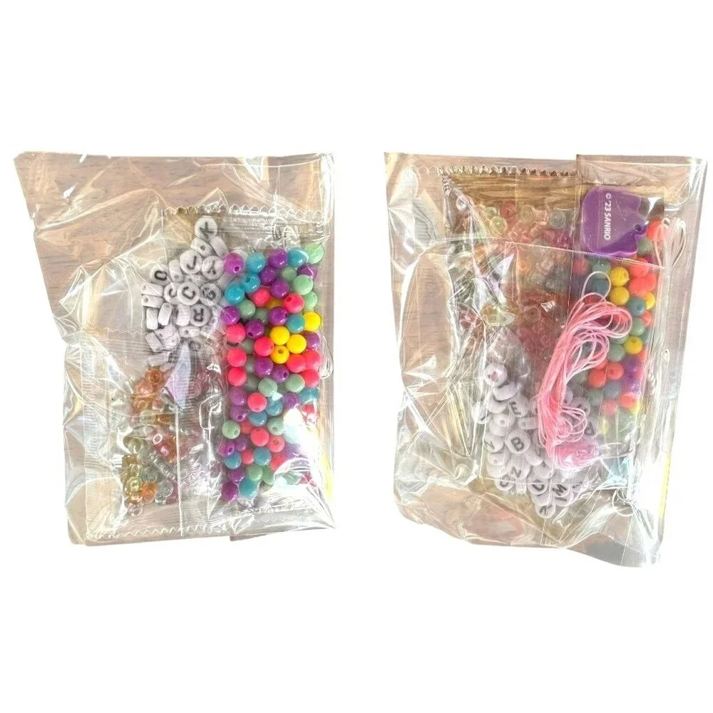 New Sanrio Hello Kitty Pink Jewelry Case With Acessories Craft Making DI…